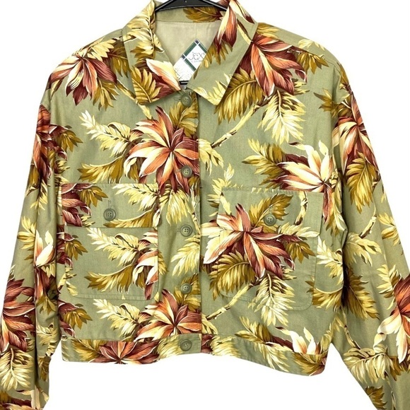 JAX COUNTRY Canada Cotton Jacket Line Dancing Festival  Button Front Lined - Picture 10 of 10